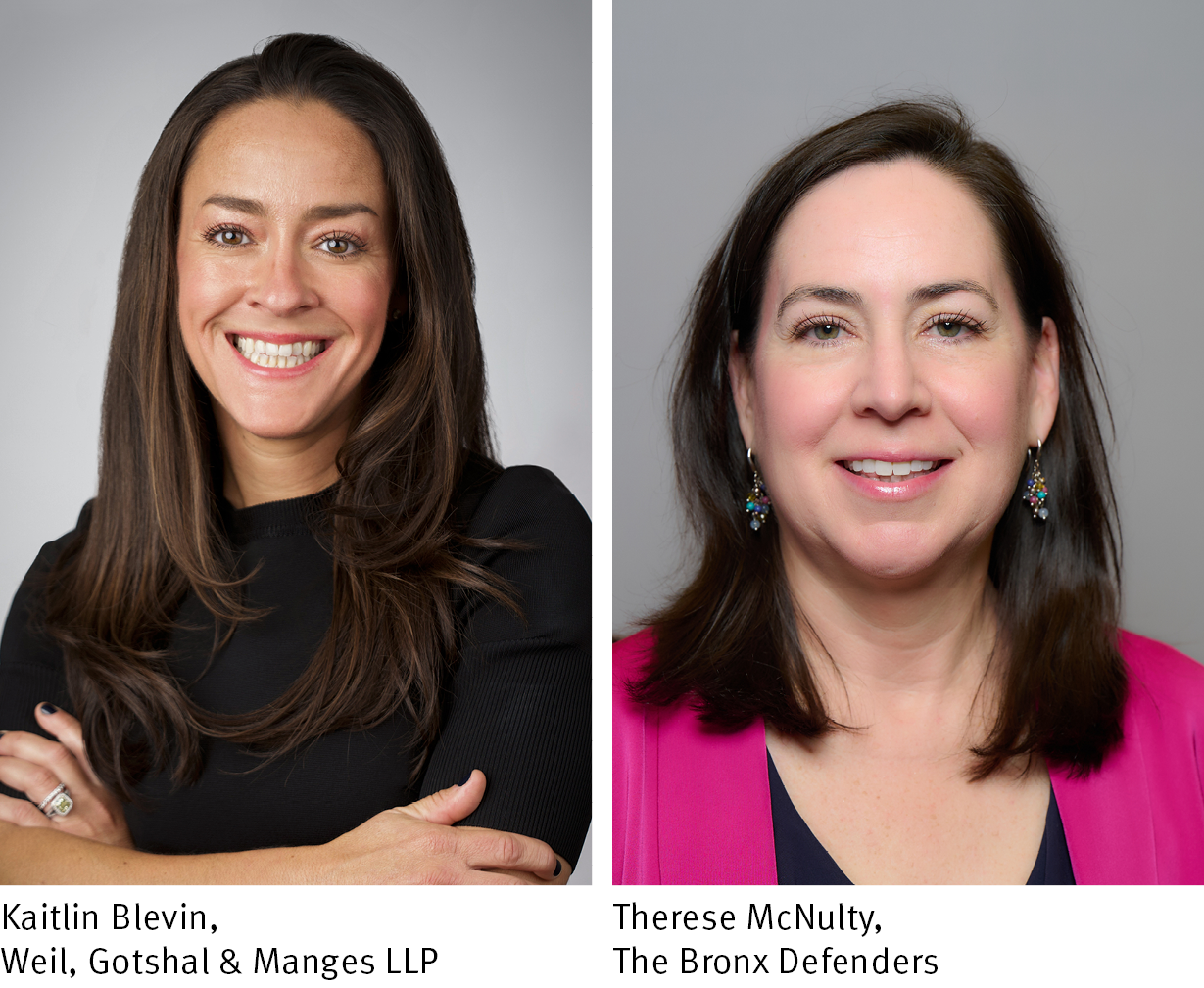 Kaitlin Blevin and Therese McNulty