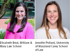 Elisabeth Beal and Jen Pollard