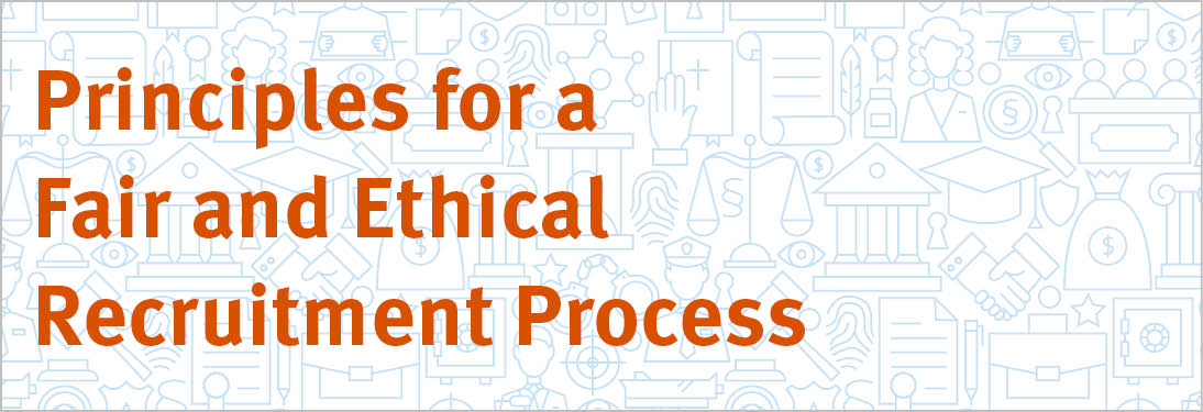 Principles for a Fair and Ethical Recruitment Process