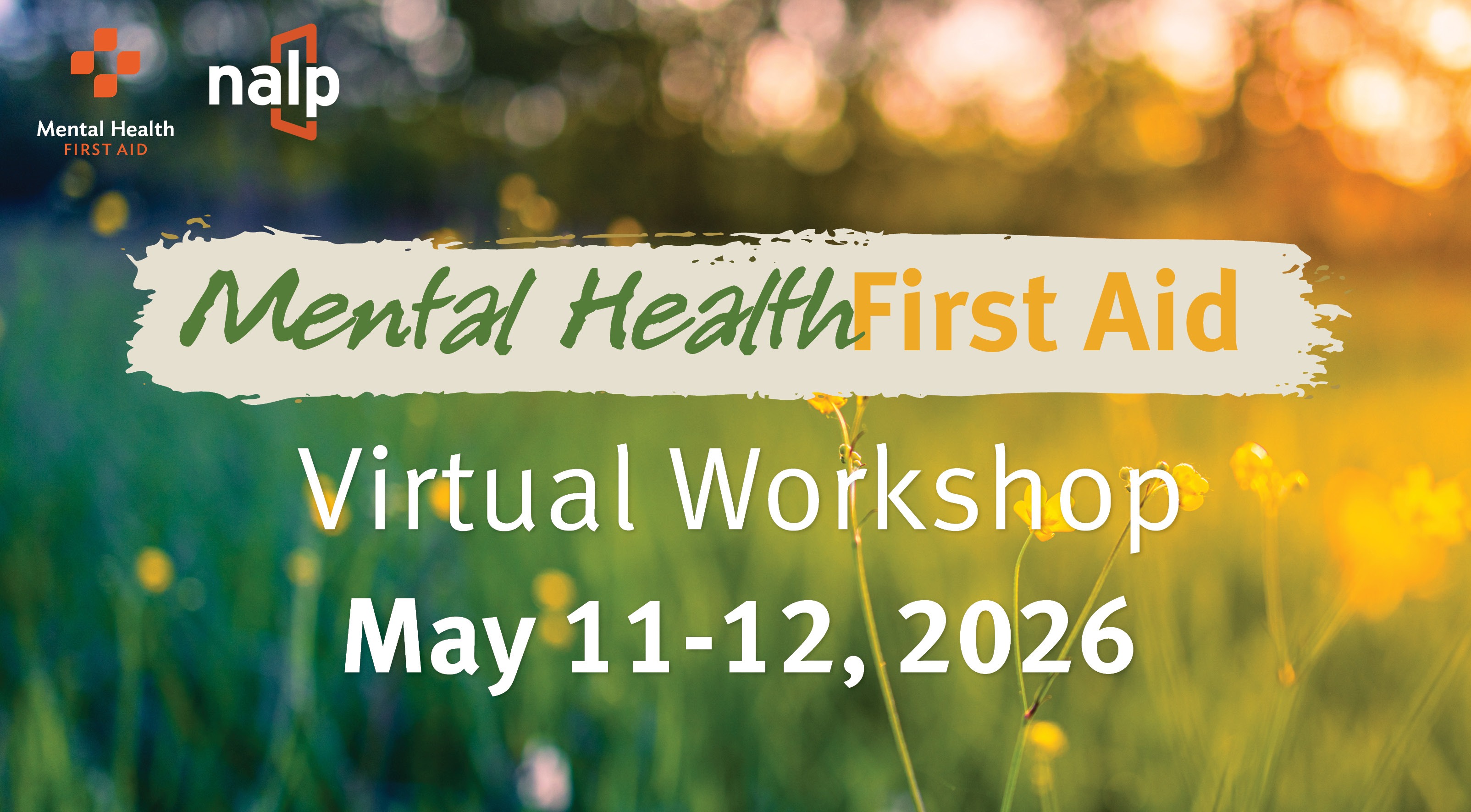 2026 Mental Health First Aid