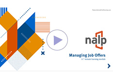 Managing Job Offers Play Video